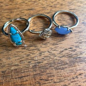 Kendra Scott 4ring stack